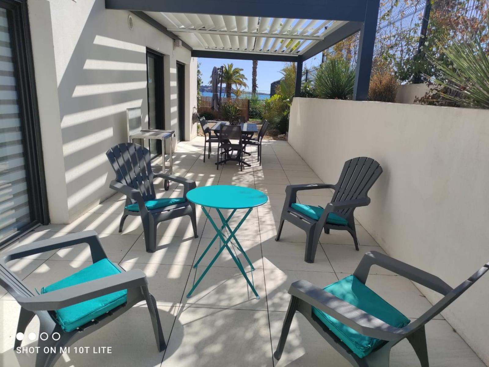 O Fil De L'Eau Bandol - App A05 - T3 Avec Jardin Et Terrasse Appartement Buitenkant foto